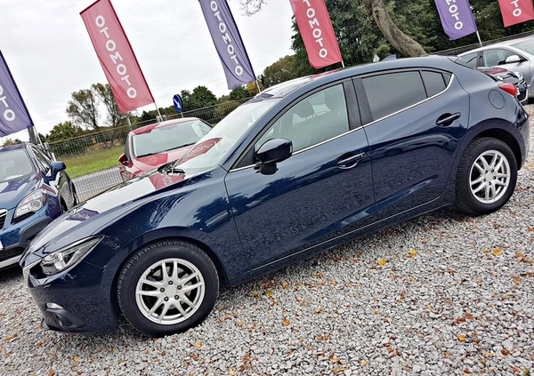 Mazda 3 cena 53900 przebieg: 121000, rok produkcji 2016 z Pieńsk małe 667